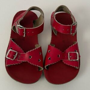 Salt Water Sandals by Hoy Red Kids Sandals